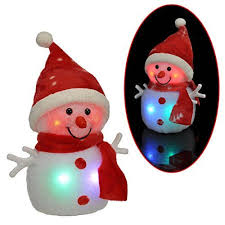 Led Leuchtfigur Schneemann Beleuchtet Weihnachtsdekoration Mit Buntem Farbwechsel Dekoration W Led Schneemann Weihnachtsdeko Beleuchtung Weihnachten Dekoration