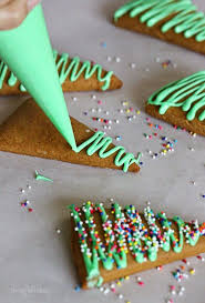 Gingerbread Christmas Tree Cookies Recipe Christmas Treats Christmas Sweets Gingerbread Christmas Tree