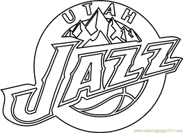 When you put on this cap, everyone will know that your fandom for the utah jazz is unbeatable. Utah Jazz Coloring Page For Kids Free Nba Printable Coloring Pages Online For Kids Coloringpages101 Com Coloring Pages For Kids