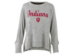 Indiana Hoosiers Pressbox Ncaa Womens Script Cuddle Knit