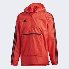 Adidas Black And Orange Jacket Adidas Men S Jacket Tango Soccer Hooded Cage Windbreaker Cz3977 Size M L Xl Mens Jackets Adidas Men Windbreaker