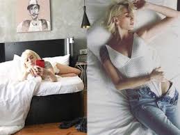 Didem Soydan Dan Cesur Yatak Pozu Kadin Moda Saglik