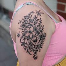 Home flower tattoo wildflower tattoos. Top 51 Best Wildflower Tattoo Ideas 2021 Inspiration Guide