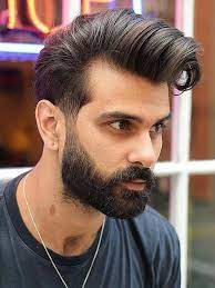 Imagine that your own cold brown hair and long hair, plus your own bangs, is it more temperament? Top 30 Hairstyles For Men With Beards