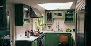 Dakota Johnson Just Let Fans Inside Her Uber Cool La Home Home Kitchens Green Kitchen Home Decor Kitchen