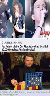 The memes, which are mostly relatable (or feature bernie sanders), have almost become more fun than the fight itself. Dopl3r Com Memes Daily Ladn Ladbible 3 Min Read Foo Fighters Bring Out Rick Astley And Rick Roll 60000 People At Reading Festival Valiant Effort Mr Bond However You Neglected To Look Diagonally