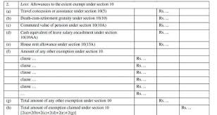 Form 16 New Format For Salary Tds Certificate Makes It