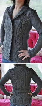Inspired by a vintage 1920s pattern, zora is a smart cardigan that features an open shawl collar and the long lines typical of the jazz age. Free Knitting Pattern For Starsky Cardigan Shawl Collar Wrapped Front Sweater Lace Knitting Patterns Ladies Cardigan Knitting Patterns Knit Cardigan Pattern