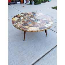 Buy fabric coffee tables and get the best deals at the lowest prices on ebay! Geode Agate Quartz Resin Coffee Table Chairish