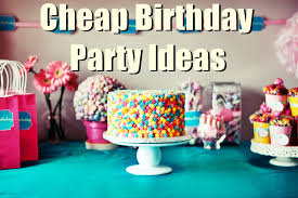 Let your creative juices flow freely, and bring all those crafty ideas you've brushed aside to life. 20 Cheap Inexpensive Birthday Party Ideas For Low Budgets