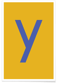 Alphabet latin, english alphabet, alphabet letters design, alphabet pictures. Yellow Letter Y Poster Juniqe
