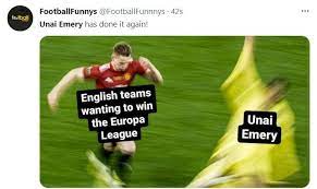 Check spelling or type a new query. Unai Emery Did It Again Funniest Memes And Reactions To Villarreal S Win Over Man Utd In Europa League Final