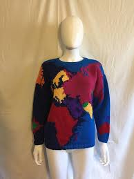 Circular needles > available in a range of materials and size options. World Earth Globe Map Sweater Handmade Hand Knit Sweater Etsy Hand Knitted Sweaters Earth Globe Map Hand Knitting