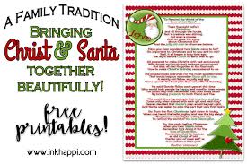 And always listens when i pray. Santa And Christ Poem And A Christmas Tradition Inkhappi