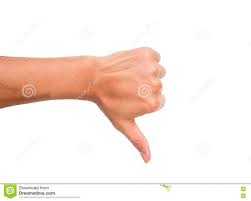 Dedo más grueso de la mano o del pie. Una Muestra De La Mano Del Malo Del Significado Del Punto Del Pulgar De La Aversion Del Etc Hacia Abajo Imagen De Archivo Imagen De Cuenta Concepto 74419285