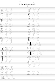 Lettres De L Alphabet Majusucles Cursives A Imprimer De A A Z Alphabet A Imprimer Alphabet Cursif Cursive
