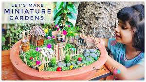 Fairy gardens make a lovely place for both children and adults to imagine into, and, are magical play areas that are perfect for imaginative and pretend play. Miniature Gardens How To Make Miniature Gardens Accessories Diy Fairy Garden Youtube