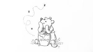 Winnie the pooh and the honey tree (1966). How To Draw Winnie The Pooh With Honey Pot Youtube