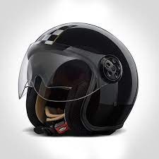 Jet Vintage Double Visor Helmet By Premier Open Face Motorcycle Helmets Motorcycle Helmets Helmet