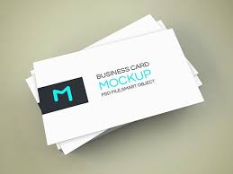 Business card free mockup to present your name card design in a photorealistic style. 115 Free Business Card Mockups