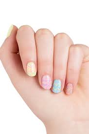 Contrasting maize and black are beautifully accented with just a touch of glitter. 13 Cute Easter Nail Designs 2021 Easy Nail Polish Art Ideas For Easter