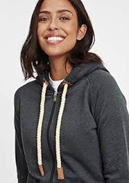 OXMO Matilda Damsweatjacka, huvjacka, huvtröja med huva, Mörkgrå M  (798288), M : Amazon.se: Mode