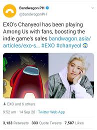 18.04.2020 · while it can be fun to imagine the romantic kinds of ships, keep in mind that none of these are actual confirmed romantic relationships, just people that fans would like to see together, or have had rumors, real or not, of dating between them. Pin By ð™´ðš‡ð™¾ ð™» On We Are One Exo Memes Chanyeol Exo Chanyeol