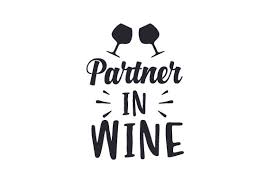 Download Partner In Wine Svg Cut File By Creative Fabrica Crafts Creative Fabrica PSD Mockup Templates