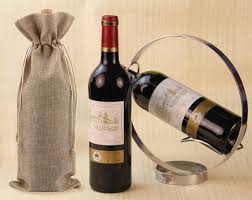 Pueden ir presentadas en bolsa kraft. Bolsas Y Cestas De La Compra Viajes Cumpleanos 12 Piezas De Yute Con Cordon Para Botellas De Vino Con Etiquetas Y Cuerdas Para Navidad Boda Fiesta Gukasxi Bolsa Botella Vino Bolsas De