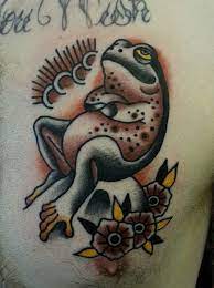 We are a very professional studio with a lot to offer anyone in the market for a new tattoo. 8 Funky Solid Traditional Frog Tattoos Tattoodo Frog Tattoos Old School Tattoo Traditional Tattoo