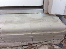 It helps to keep the elements out and provides a seal, as well as a place to to replace a metal door sill, you'll first need to measure the length and width of your current sill so that you can purchase a new one at your local. Poured Exterior Door Sill Questions And Problem Fine Homebuilding