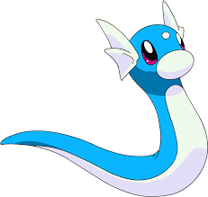 Pokemon 2147 Shiny Dratini Pokedex Evolution Moves