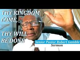 Senior Pastor Robert Gamble