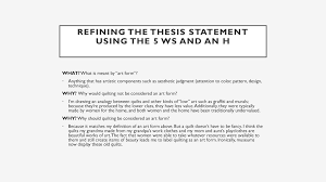 How to write a thesis statement: Thesis Statements Ppt Download