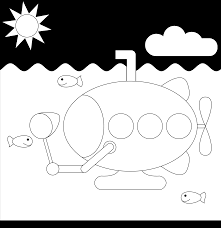 Hang around with this mischievous monkey blast off into outer space to explore new frontiers. Download Fishing Submarine Coloring Page Submarine Coloring Pages Full Size Png Image Pngkit