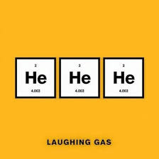 Laughing Gas Science Pun Periodic Table Science Meme Sciencehumor Sciencememes Teacher Scienceteacher Teacher Science Memes Funny Visual Puns Puns Jokes