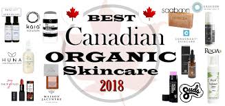 best canadian organic skincare 2018