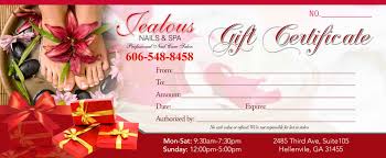 gift certificates templates vn printing