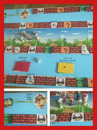 Homemade Mario Board Game He Loves It I Woke Up This Morning And He Was In The Living Room Playing It By Hi Homemade Board Games Board Games Galaxy Drawings