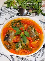 Bawang putih 4 siung 4. Asam Pedas Ikan Tongkol Dengan Kemangi Monic S Simply Kitchen