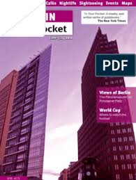 Berlin Guide Berlin Transport