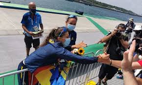 Romania's ancuta bodnar and simona radis have won the first rowing gold medal of the tokyo games, in women's. Okl5pjetp2hodm