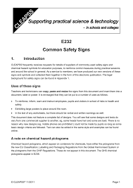 Traffic control and road signs are crucial for every driver. E232 Common Safety Signs Hazard Symbols
