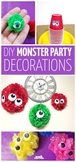 Monster party favors, monster birthday party favors, monster finger puppets, finger puppet monsters. Diy Monster Party Decorations Moms And Crafters
