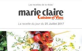 Abonnement Aux Newsletters Marie Claire Torchon Cuisine Cuisine Et Vin Cuisine