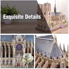 Piece together its famous clock and elizabeth tower to build your own magnificent architectural feat. Buy 3d Puzzles For Kids Ages 8 10 Notre Dame De Paris Architecture Gifts For 10 Year Old Girl Boy Stem Projects For Kids Ages 8 12 Holiday Toy Puzzle 128 Pieces Online In Indonesia B07w4q9szx