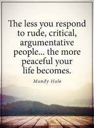 Inspirational Quotes For Difficult Times Peaceful Your Life Becomes Less You Respond Inspirationalquotesfor Difficult Times Quotes Life Quotes Wisdom Quotes