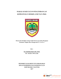 Artinya guru dapat menuliskan laporan tindakan yang terbaik dalam meningkatkan proses dan atau hasil belajar di kelasnya. Pdf Makalah Kegiatan Pengembangan Keprofesian Berkelanjutan Pkb Disusun Dan Disajikan Sebagai Salah Satu Syarat Untuk Pengajuan Kenaikan Pangkat Dan Golongan Dari Iv C Ke Iv D Oleh Dr Drs H Bambang Sugiri Sh