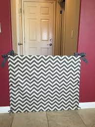 Custom Fabric Baby Or Pet Gate Fabric Baby Gate Diy Baby Gate Fabric Baby Gates
