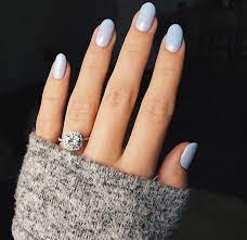 Convert stiletto to oval nails. Pin By Jen Gehl On J B Wedding Rounded Acrylic Nails Short Rounded Acrylic Nails Oval Acrylic Nails